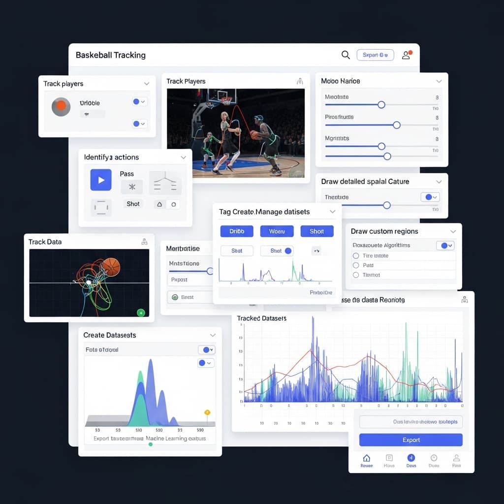 Basketball Tracking and Dataset Creation App